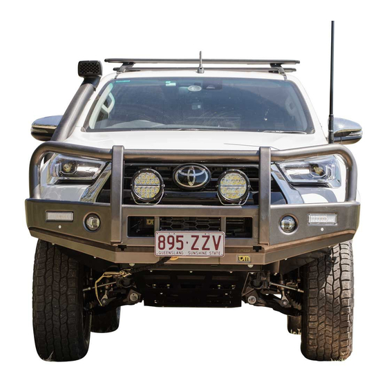 TJM T13 Outback Frontal Protection System Fitting Instructions Manual