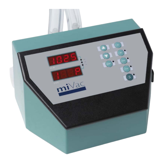 Genevac miVac User Manual