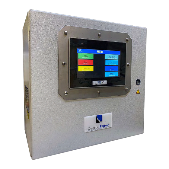 EASTERN INSTRUMENTS CENTRIFLOW Installation & Operation Manual
