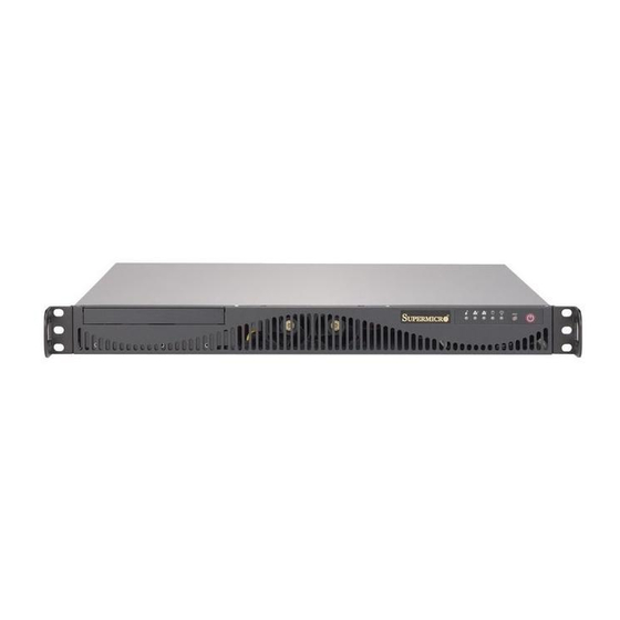 Supero SC512F-280 User Manual