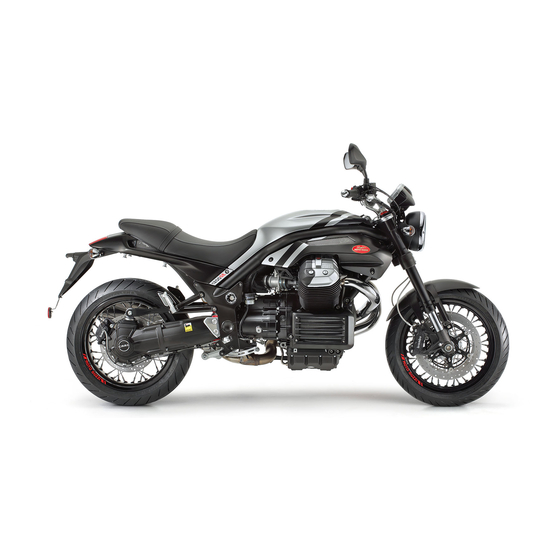 MOTO GUZZI Griso Use And Maintenance Book