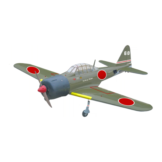 The Wings Maker ZERO FIGHTER 60 Instruction Manual