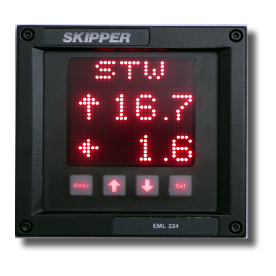 Skipper EML224 Operation And Installation Manual