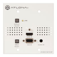 Atlona AT-HDVS-150-TX-WP Manual