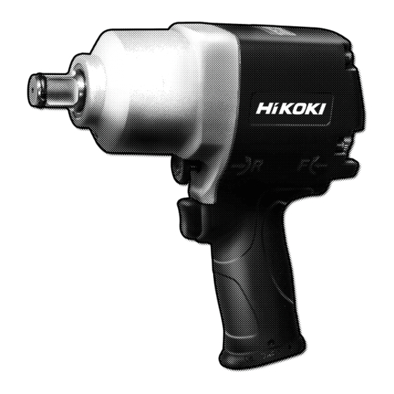 HIKOKI WR14A Handling Instructions Manual