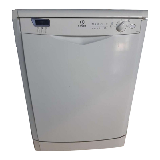 Indesit IDE 100 Installation And Use Manual