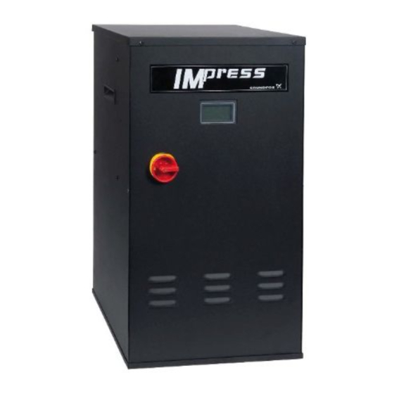 Grundfos IMpress Installation, Operation And Maintenance Manual