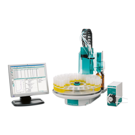 Metrohm Robotic TAN Analyzer Installation Overview