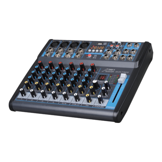 Audio2000's AMX7323 Owner's Manual