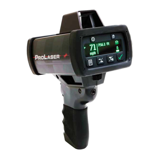 Kustom Signals ProLaser 4 Quick Reference Manual