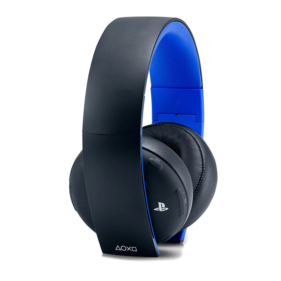 PlayStation CECHYA-0083 - Wireless Stereo Headset Manual