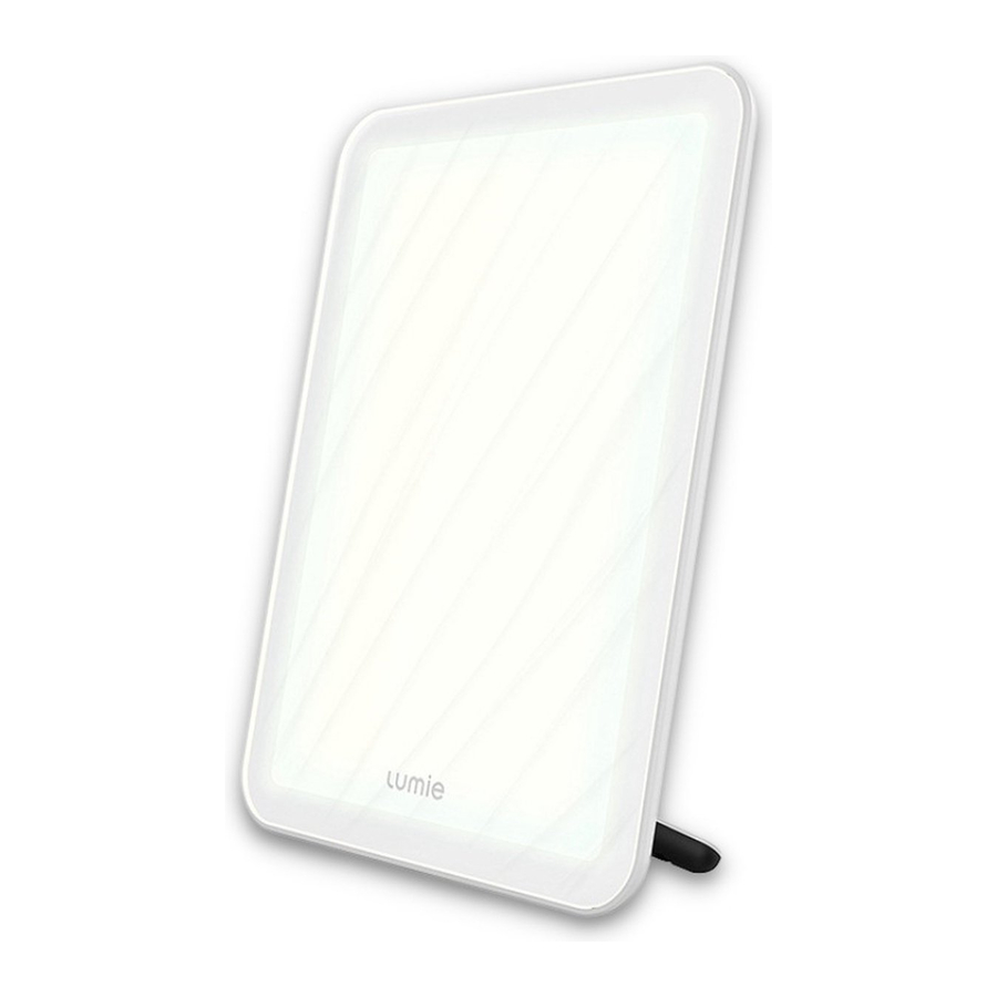 Lumie Vitamin L - Slim Portable SAD Lamp Manual