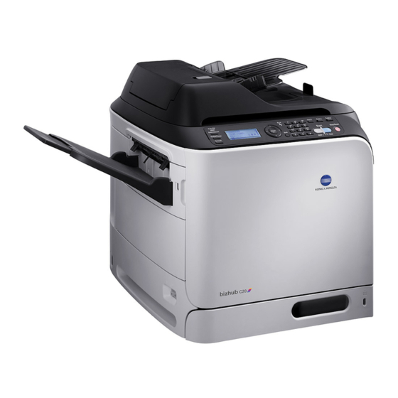 Konica Minolta bizhub C20X User Manual