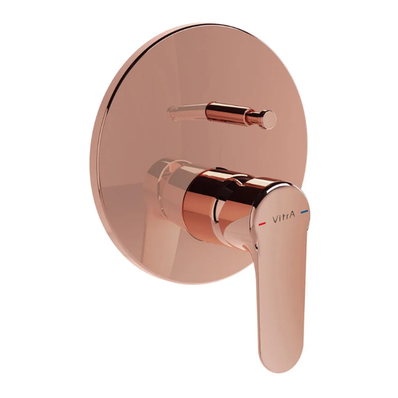 Eczacibasi Vitra A4272729EXP User Manual And Assembly Instructions