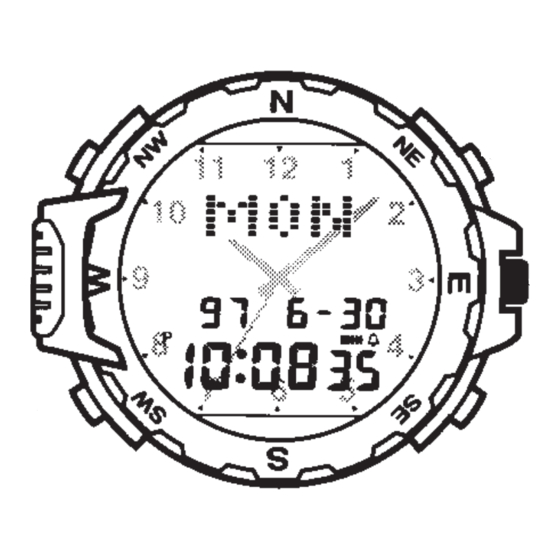Casio QW-1376 Manual