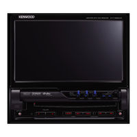 Kenwood KVT 512 - DVD Player With LCD monitor Instruction Manual