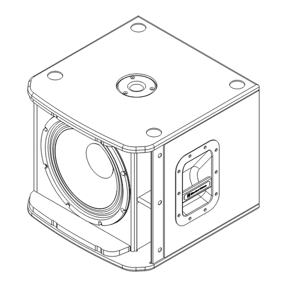 Electro-Voice Zx1-Sub Owner's Manual