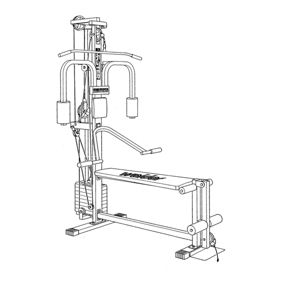 Weider E5500 FLEX STACKMASTER Assembly Instructions Manual