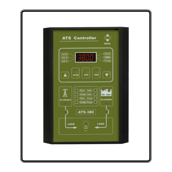 Kutai electronics ATS-380 Operator's Manual