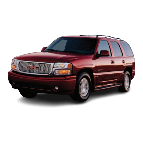 GMC 2006 Yukon Getting To Know Your
