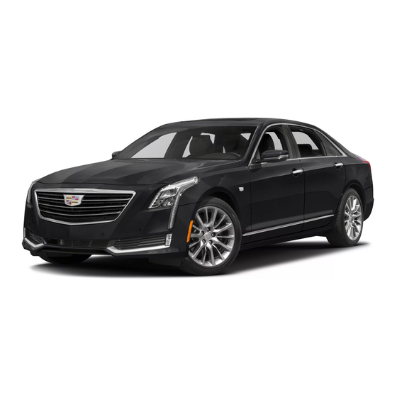 Cadillac 2017 CT6 Owner's Manual