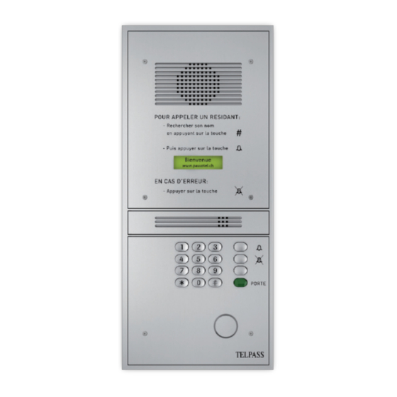 Passotel Telpass EVO User Manual