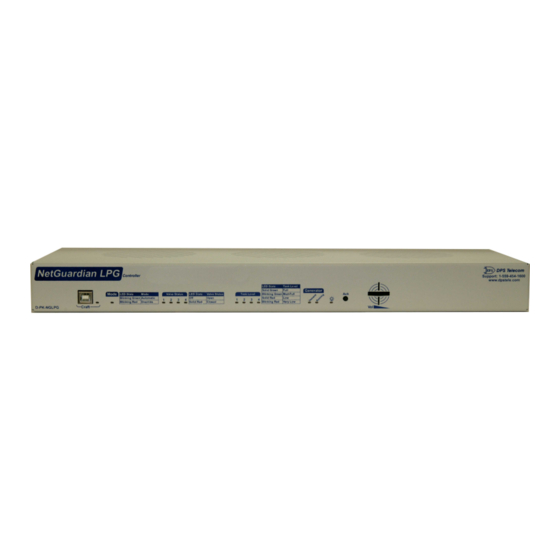 DPS Telecom NetGuardian LPG D-PK-NGLPG User Manual
