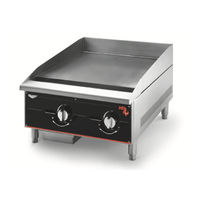 Vollrath Cayenne XFTG2005LP Installation Instructions Manual