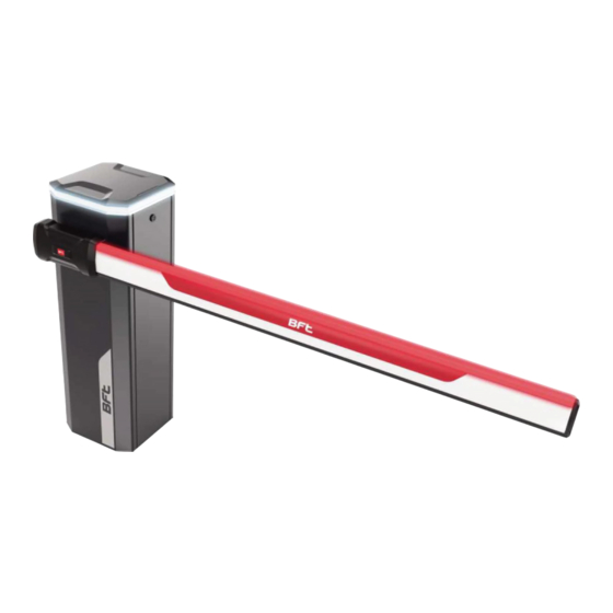 BFT MAXIMA ULTRA 36 EX4 Instructions For Installation, Use And Maintenance Manual