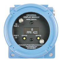 Protek UDM-001 Operator's Installation And Instruction Manual