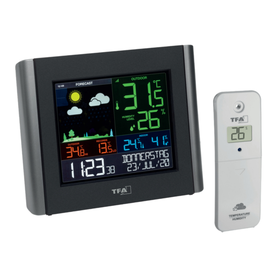 TFA VIEW METEO Instruction Manual