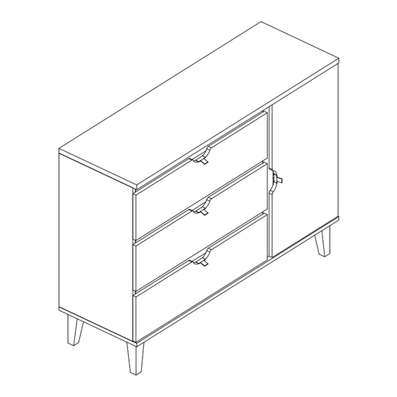 Arthauss Furniture MEMONE K1D3SZ Assembly Instructions Manual