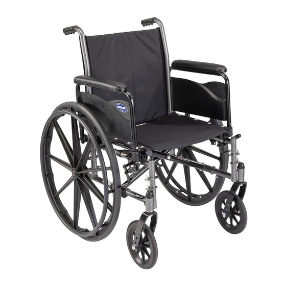 Invacare Tracer SX5 Assembly And Installation Instructions Manual