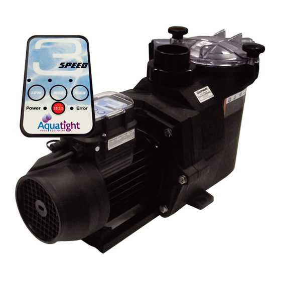 Aquatight MS300 Installation And Operating Instruction Manual