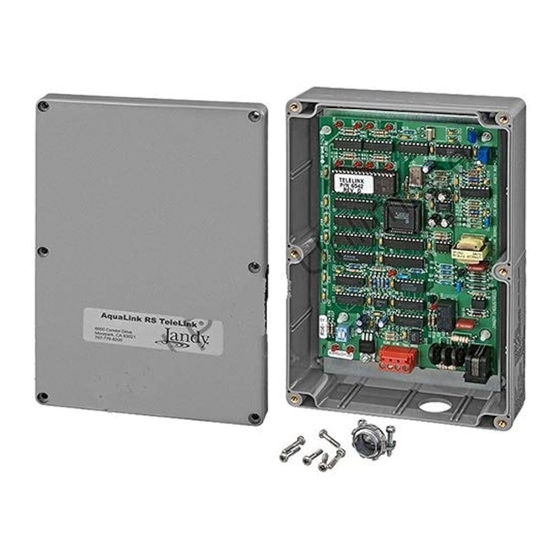 Jandy AquaLink RS Installation Instructions