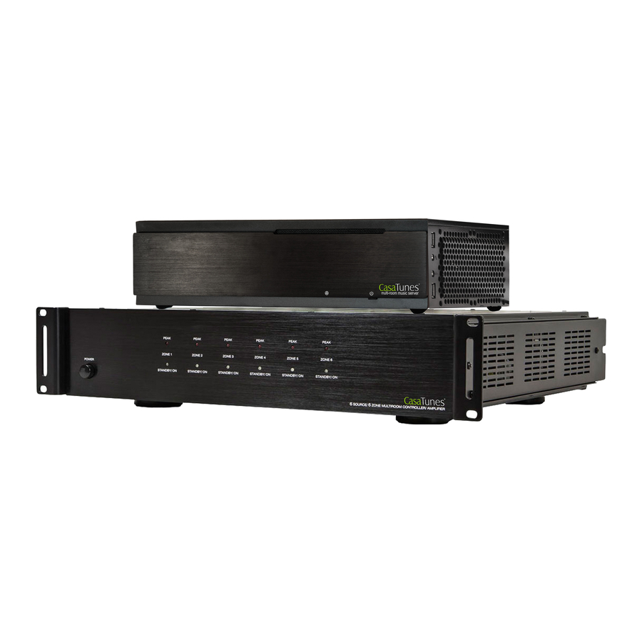 CasaTunes CT-8 Quick Start Manual