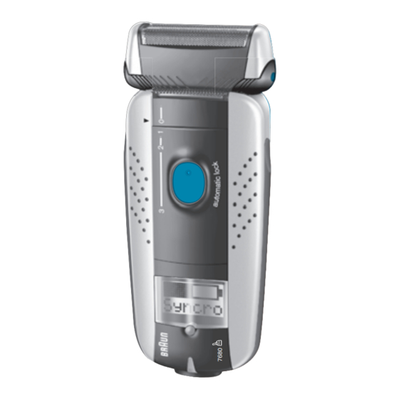 Braun Syncro 7680 User Manual