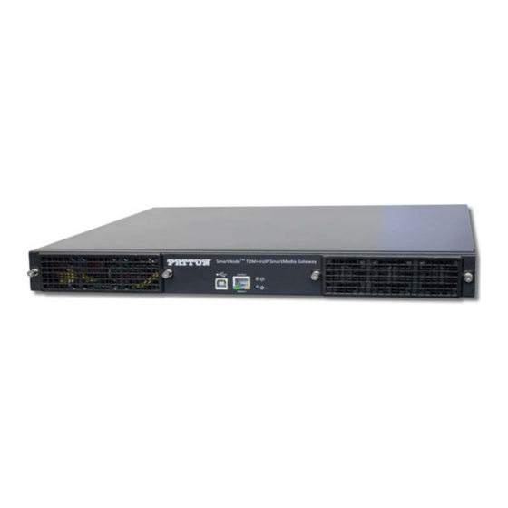 Patton SmartNode SN10200A Series Quick Start Manuals