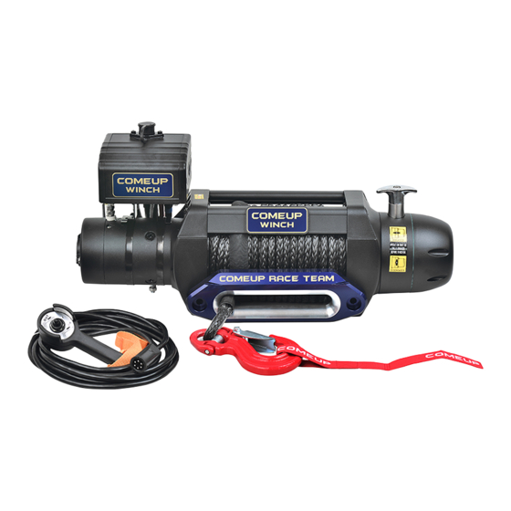 Comeup Seal MadX 8.0s Quick Start Manual