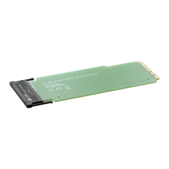 National Instruments 2806 Installation Instructions