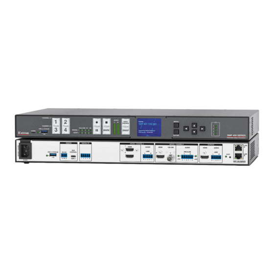 Extron electronics SMP 401 User Manual