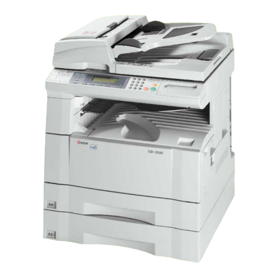 Kyocera KM-2030 Instruction Handbook Manual