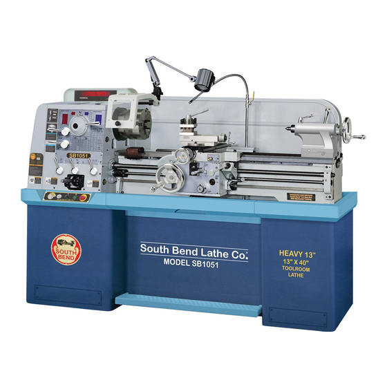 South bend SB1051 Owner's Manual