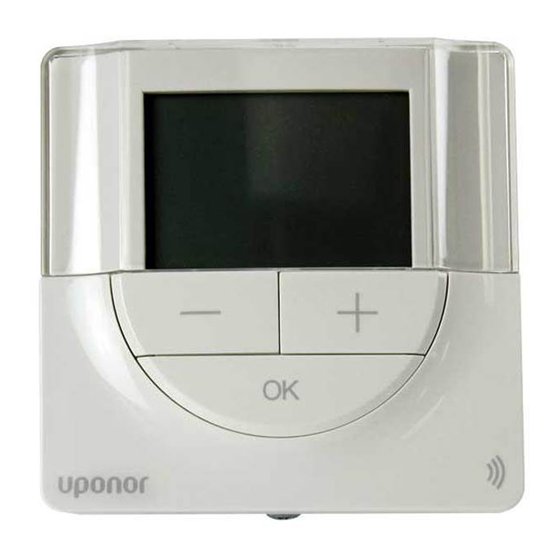 Uponor T-167 Installation And Operation Manual