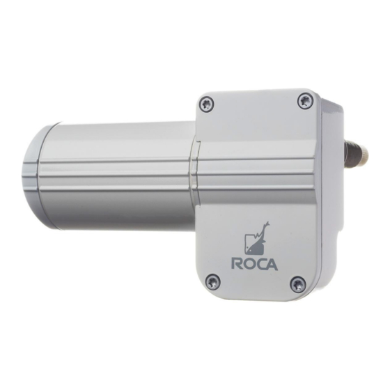 Roca W12 Mounting Instructions