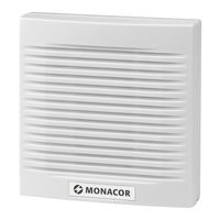 Monacor AS-362 Quick Manual