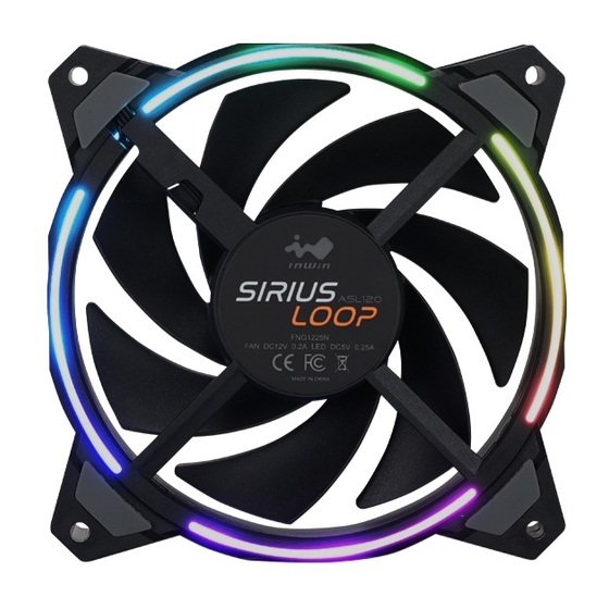 InWin Sirius LOOP ASL120 User Manual