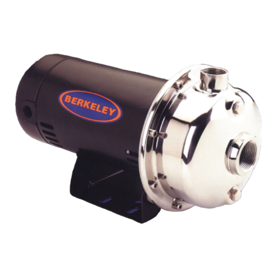 Berkeley SSCX Series Owner's Manual