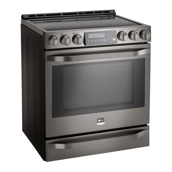 LG LSSE3027ST Owner's Manual