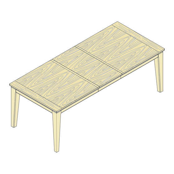 Furniture of America FOA3786T Assembly Instructions Manual